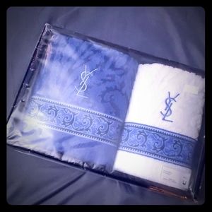 YSL hand towels